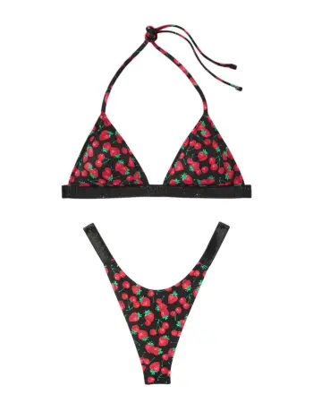 Купальник Shine Strap Triangle Bikini Mixed Berry купити в Києві ціна в Україні SecretAngeL