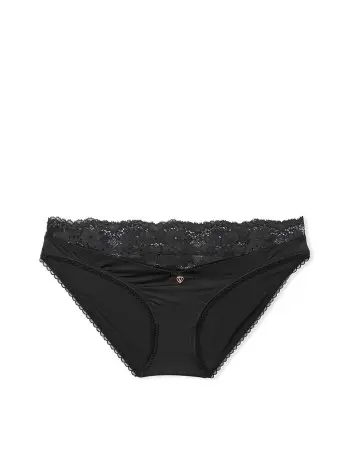 Трусики бикини Body by Victoria Black Bikini panty купить недорого в Киеве цена в Украине