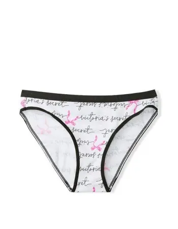 Cotton Logo Floral Bikini Panty Secretangel
