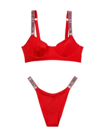 Купальник Wicked Bikini Top Shine Strap Lipstick SWIM купить недорого в Киеве цена в Украине