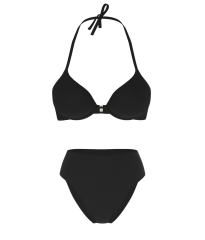 Купальник Essential Bombshell Add-2-Cups Push-Up Bikini Top Set Black