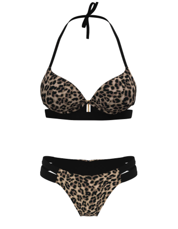 Купальник Archives Essential Banded Push-Up Bikini Top Set True Cat