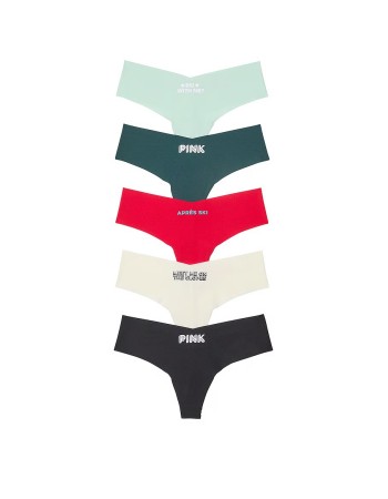 Набір трусиків 5-Pack No-Show Thong Panties