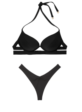 Купальник Archives Essential Banded Push-Up Bikini Top Set Black