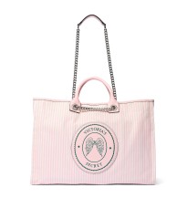 Сумка Chain Strap Tote Bag Iconic stripe