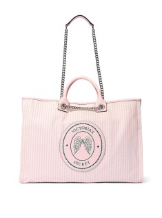 Сумка Chain Strap Tote Bag Iconic stripe