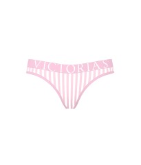 Трусики Exploded Logo Cotton Thong Panty Blossom Stripes