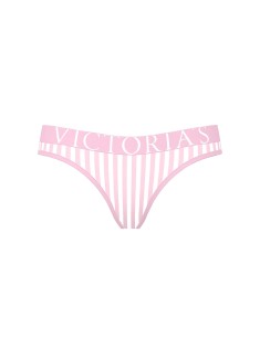 Трусики Exploded Logo Cotton Thong Panty Blossom Stripes
