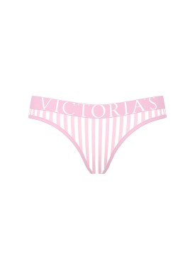 Трусики Exploded Logo Cotton Thong Panty Blossom Stripes