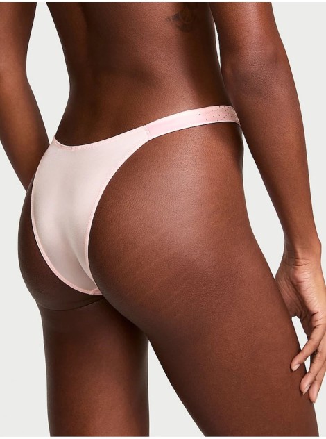 Трусики Scattered Shine Strap Brazilian Panty Angel Pink