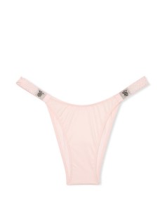 Трусики Scattered Shine Strap Brazilian Panty Angel Pink
