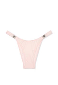Трусики Scattered Shine Strap Brazilian Panty Angel Pink