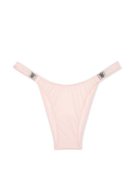 Трусики Scattered Shine Strap Brazilian Panty Angel Pink