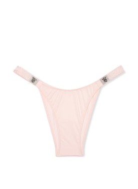 Трусики Scattered Shine Strap Brazilian Panty Angel Pink