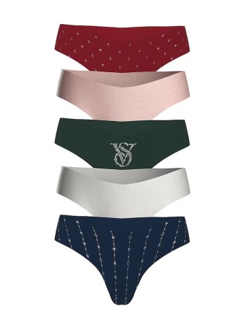 Набор трусиков 5-Pack No-Show Thong Panties Multi color