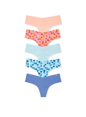 Набор трусиков 5-Pack No-Show Thong Panties Color