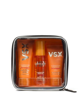 Подарунковий набір 3-Piece Clementine Hibiscus Feel Energized Travel Set
