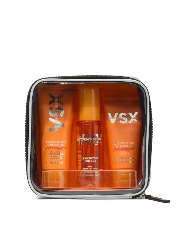 Подарунковий набір 3-Piece Clementine Hibiscus Feel Energized Travel Set