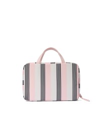 Косметичка Travel Hanging Toiletry Bag Pink And Black Stripe