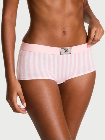 Трусики Shine Patch Cotton Shortie Panty Stripes