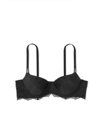 Бюст Wicked Unlined Smooth & Lace Balconette Bra Black