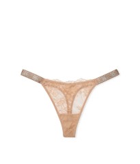 Комплект белья The Fabulous by Victoria's Secret Unlined Shine Strap Rose Lace Full-Cup Bra Set