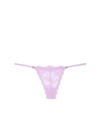 Трусики Lace Adjustable String Lilac