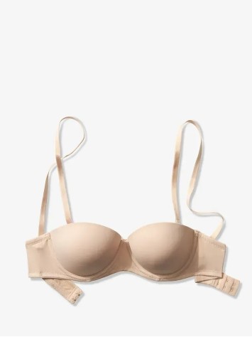 Бюст Wear Everywhere Strapless PINK PUSH-UP Bra Marzipan Nude