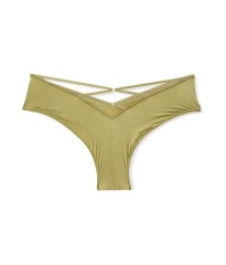 Трусики Strappy Back High-Leg Cheeky Moss Green