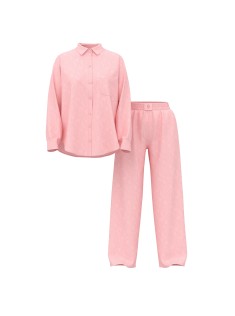 Пижама Modal-Cotton Long Pajama Set Angel Pink
