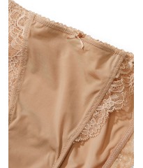 Трусики  Lace Trim String Bikini Panty praline