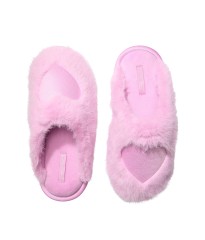 Капці для дому Plush Closed-Toe Slippers Bikini Pink