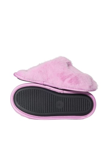 Тапочки для дома Plush Closed-Toe Slippers Bikini Pink