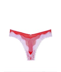 Трусики Tease High-Leg Scoop Thong Panty Red