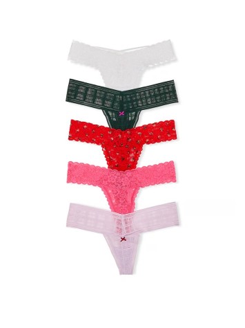 Набор трусиков 5-Pack Lacie Thong Panties