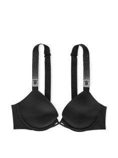 Бюстгальтер  Push Up Scattered Shine Strap Bra Black 