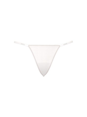 Трусики Scattered Shine Strap V-String Panty White