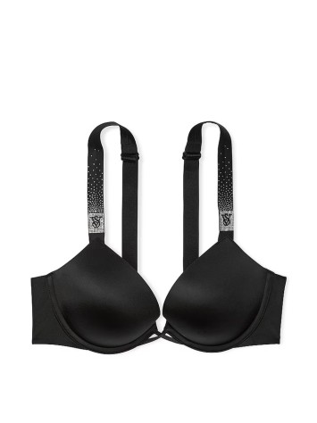 Бюстгальтер Add 2 Cups Push Up Bombshell Scattered Shine Strap Bra Black