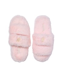 Домашні капці Luxe Plush Double Strap Slippers Angel Pink