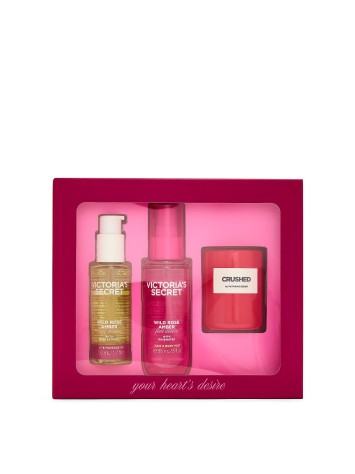 Подарунковий набір 3-Piece Wild Rose Amber Gift Set