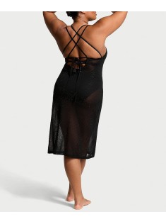 Пляжная туника Beachwear Shine Knit Cover-Up Midi Dress