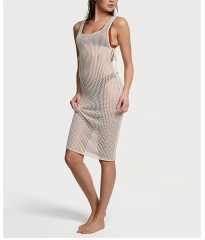 Пляжна туніка Beachwear Crochet Midi Dress
