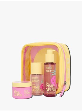 Набір Let's Glow Away Shimmer Travel Set Pineapple