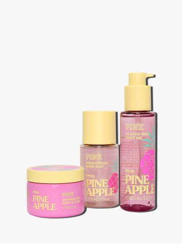 Набір Let's Glow Away Shimmer Travel Set Pineapple