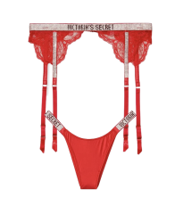 Набір трусики та пояс Shine Strap Garter Belt Set