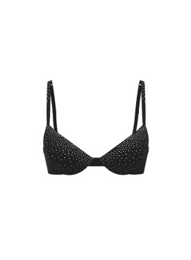 Бюстгальтер Sparkle Crystal Shine Strap Lightly Lined Plunge Demi Bra