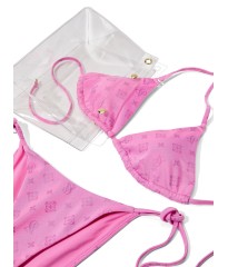 Купальник The BagKINI String Bikini Set Pink Sugar Shimmer