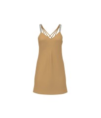 Пеньюар Gradient Shine Strap Satin Slip Dress Palomino Gold
