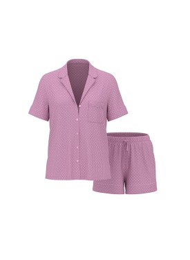 Пижама SoSoft Modal Short Pajama Set Pink Dots