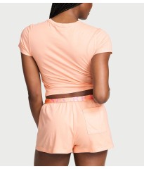 Піжама 100% Cotton Short Pajama Set Pink Gin